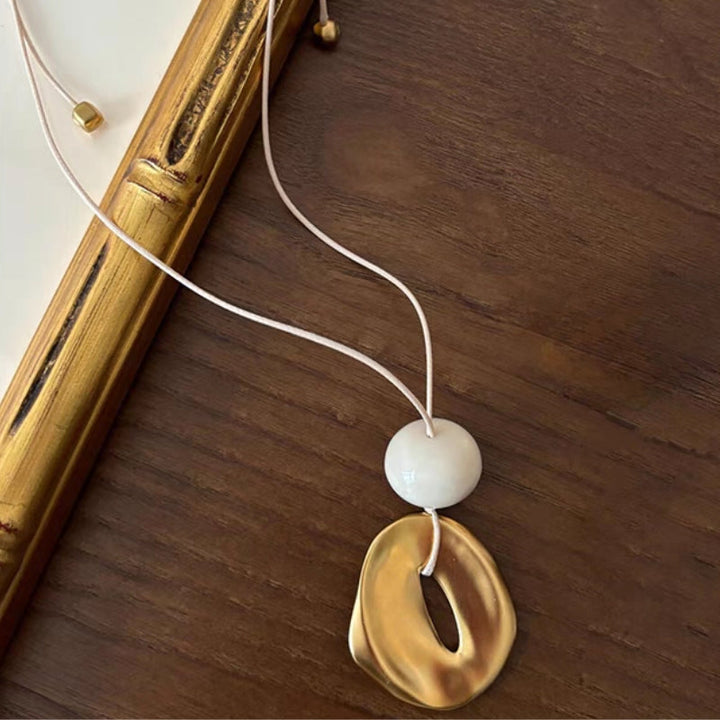 Parisian Charm Metal Necklace