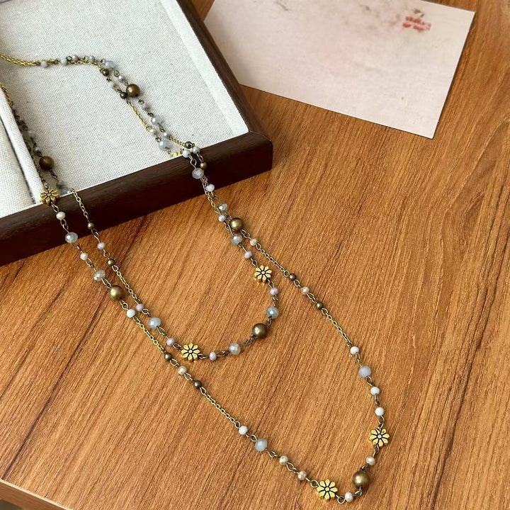 Delicate Daisy Necklace