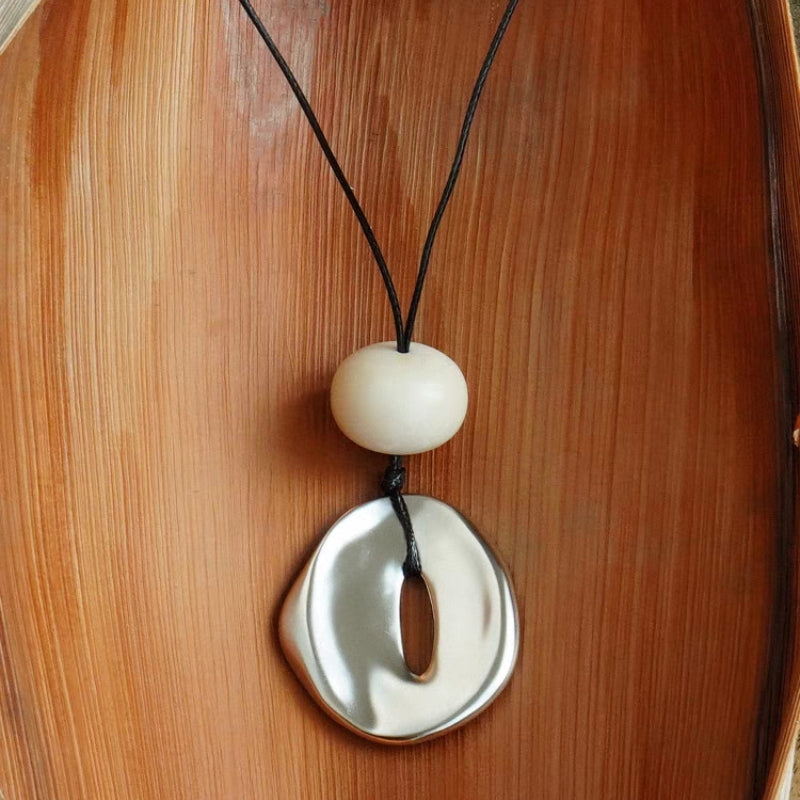 Parisian Charm Metal Necklace