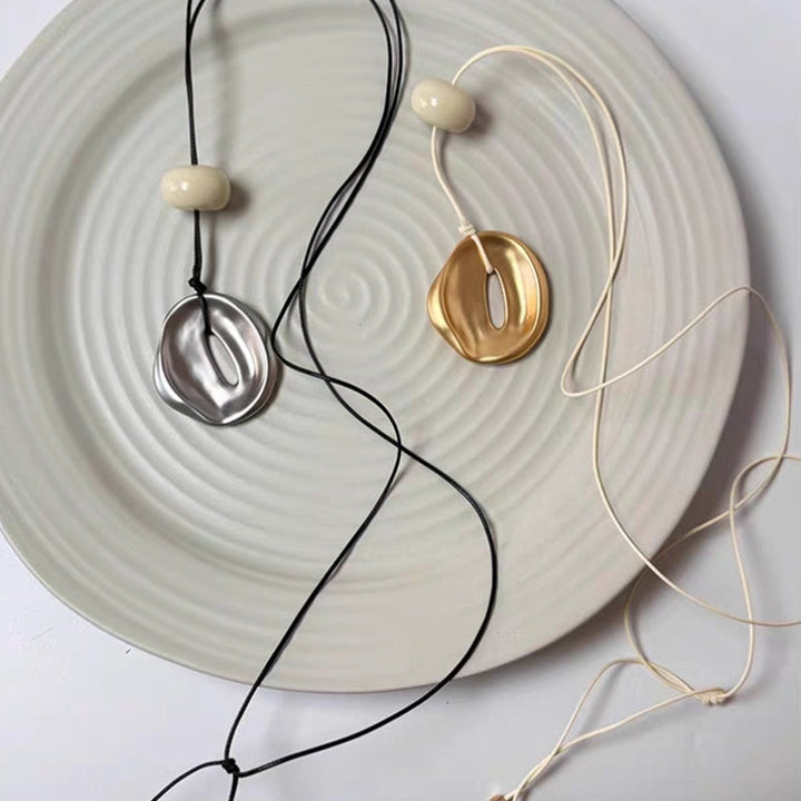 Parisian Charm Metal Necklace