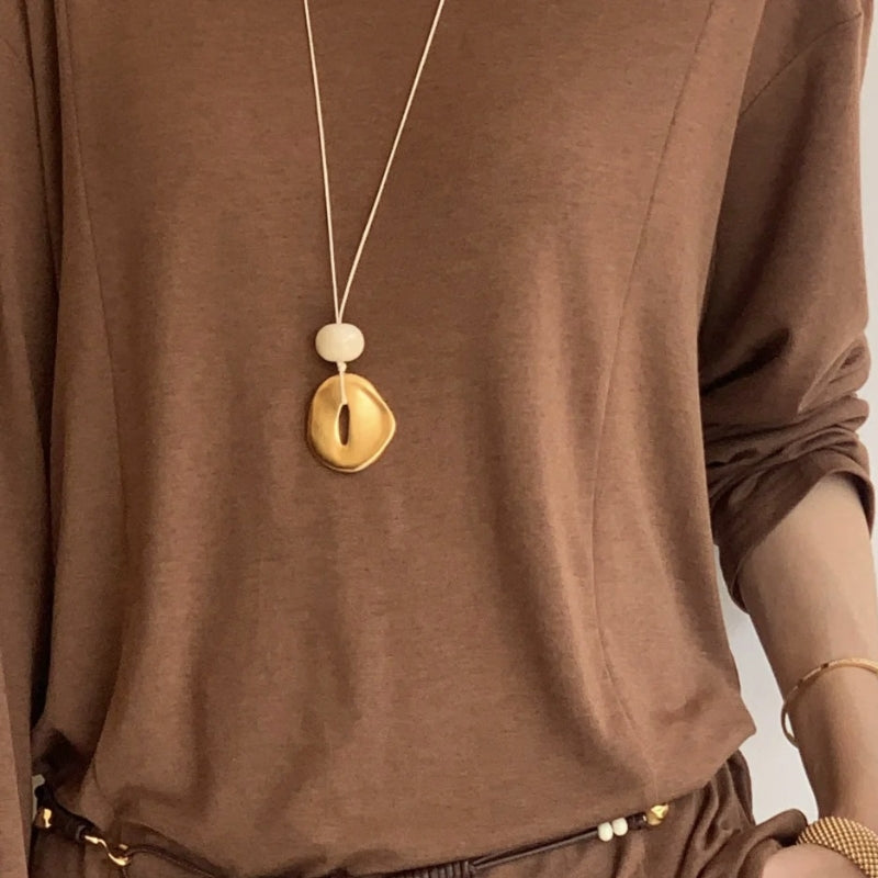 Parisian Charm Metal Necklace