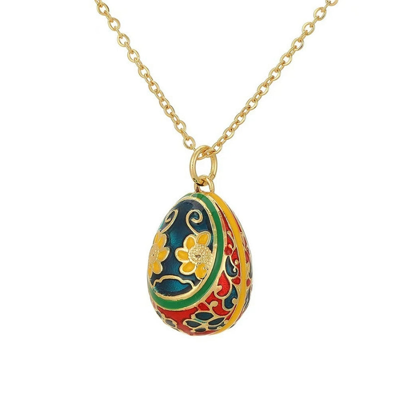 Cute & Chic Multicolor Enamel Necklace