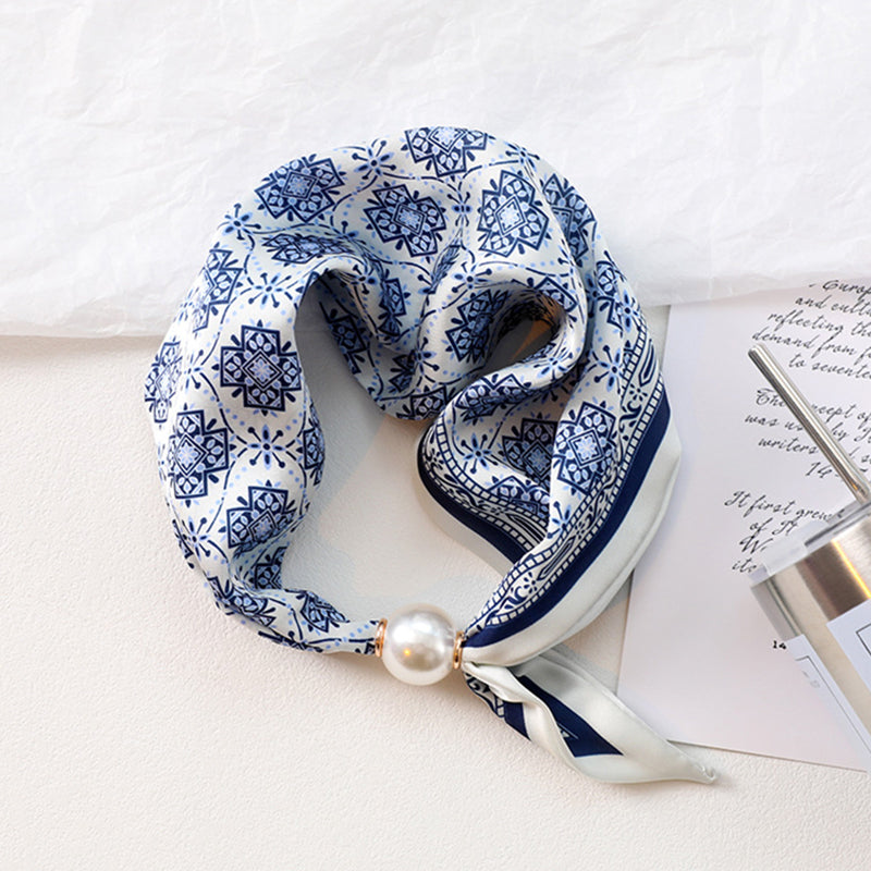 Ethnic Magnetic Clasp Scarf Necklace