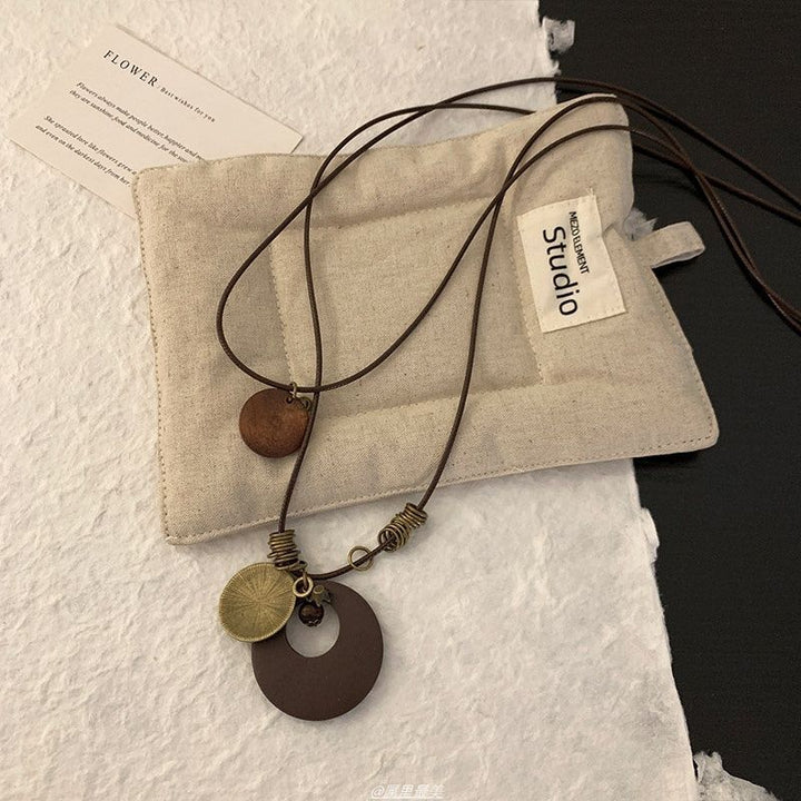 Boho Charm Beaded Necklace