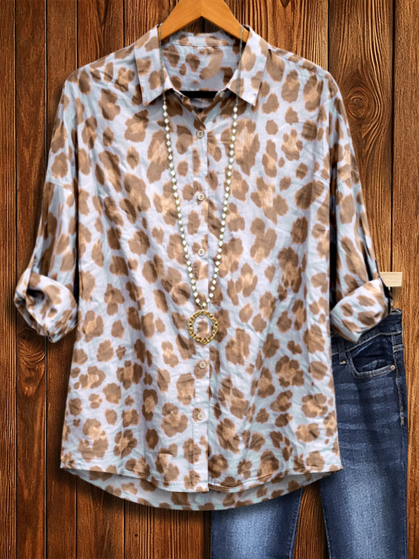 Wild Chic Roll-Tab Shirt