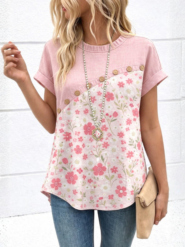 Sweet Meadow Patchwork Top