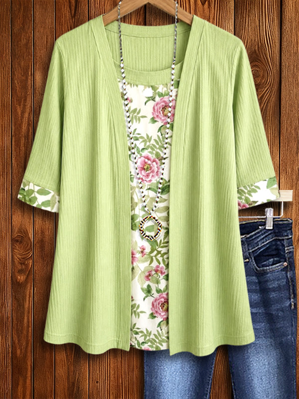 Spring Garden Layered Top