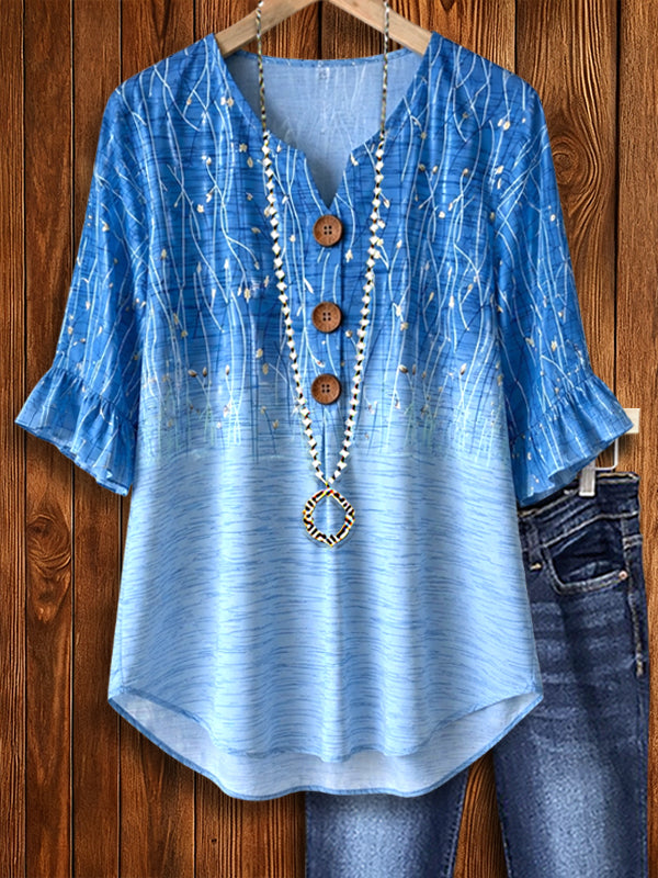 Coastal Glow Button Tunic