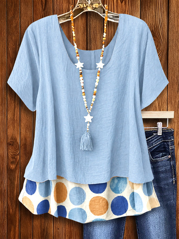 Coastal Charm Layered Tunic
