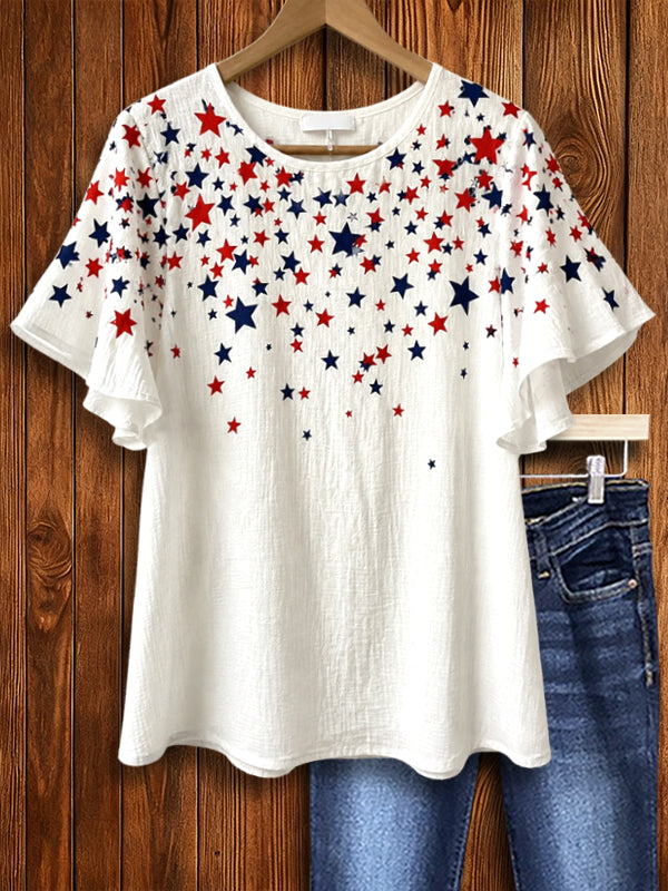Stars & Stripes Flutter Tee