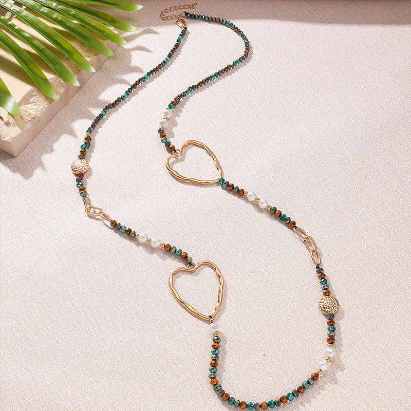 Handmade Love Beaded Fashion Necklace