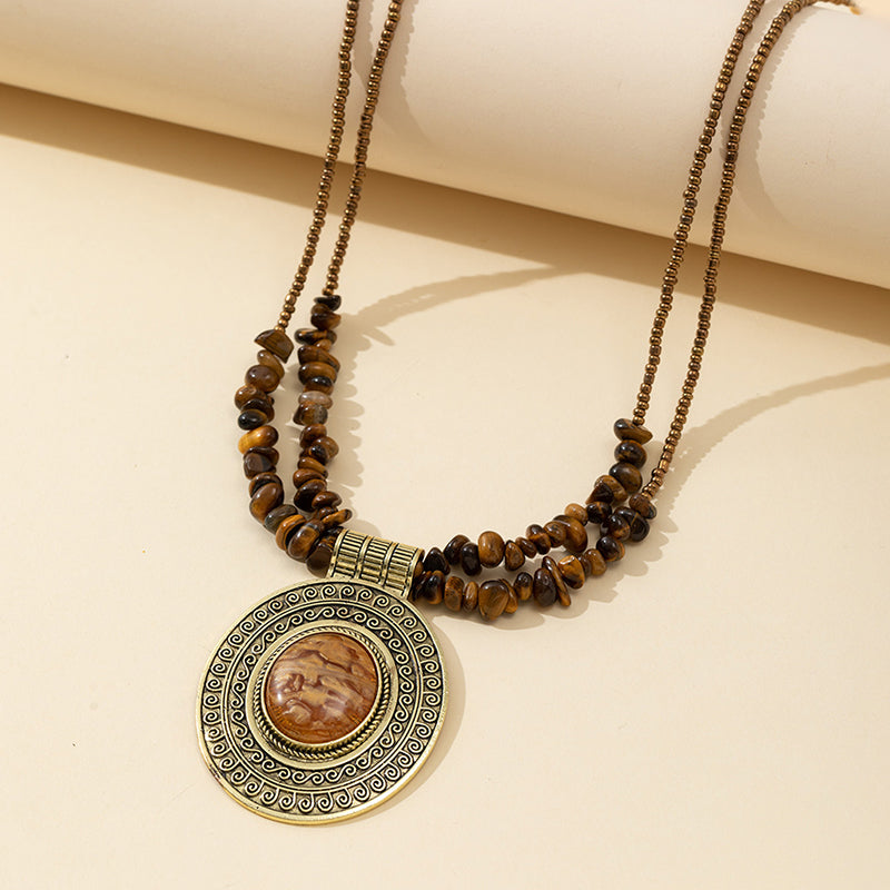 Southwestern Gem Pendant Necklace