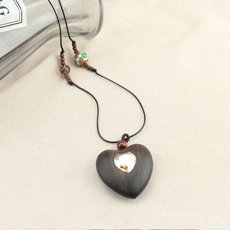 Woodland Heart Pendant Necklace