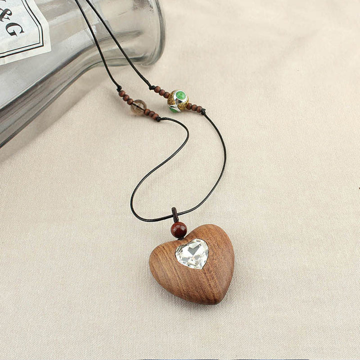 Woodland Heart Pendant Necklace