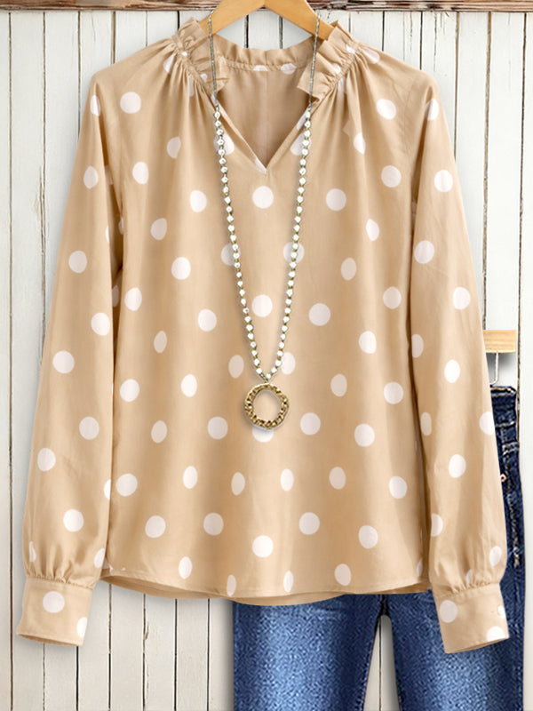 Classic Dot Everyday Blouse