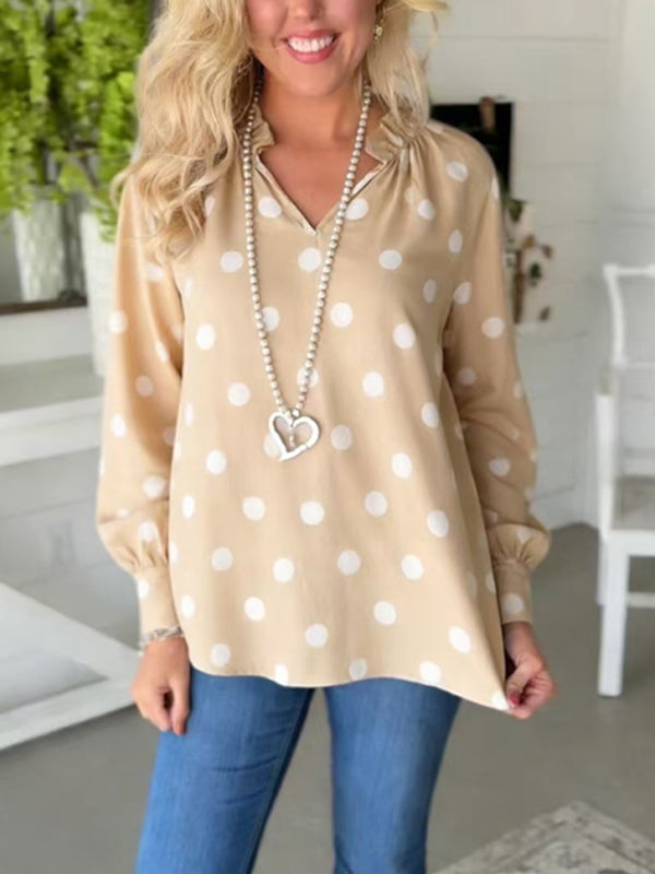 Classic Dot Everyday Blouse
