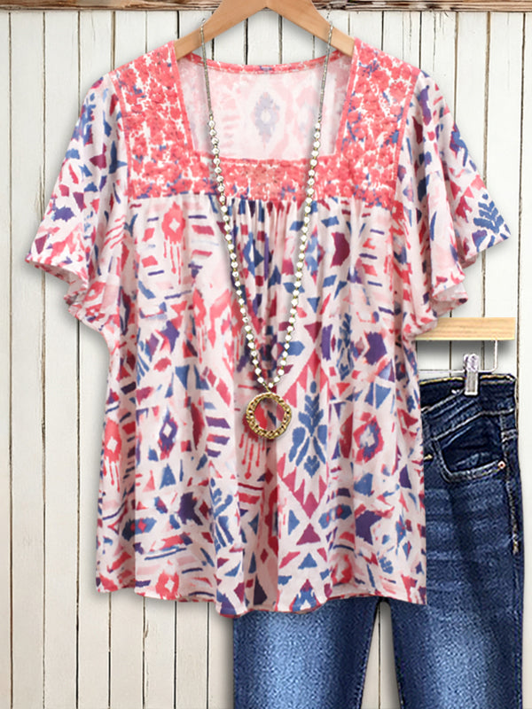 Desert Sunset Boho Blouse