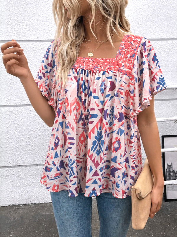 Desert Sunset Boho Blouse