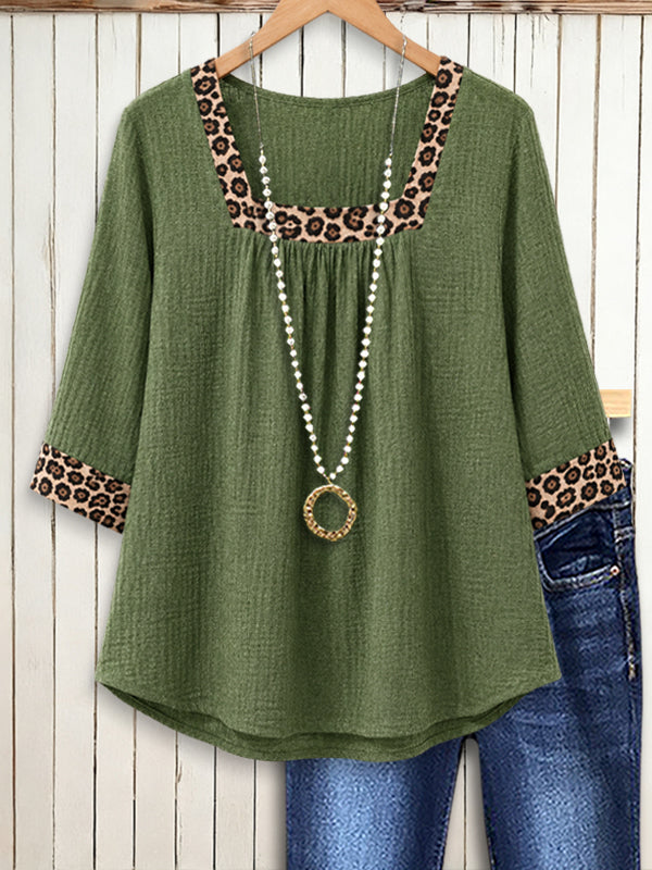 Olive Wild Charm Top