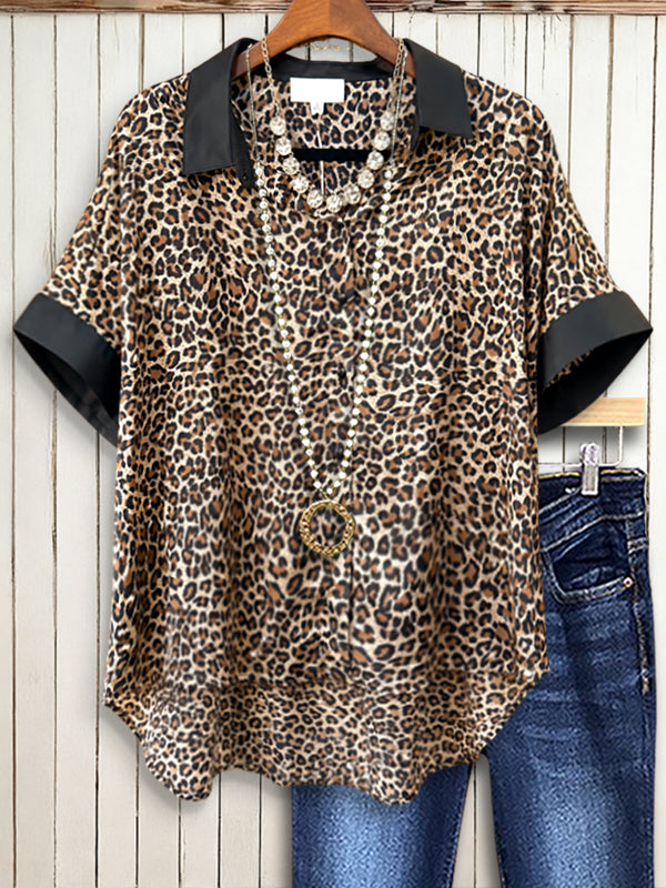 Wild Chic Leopard Blouse