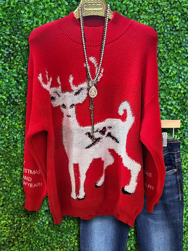 Christmas Elk Sweater