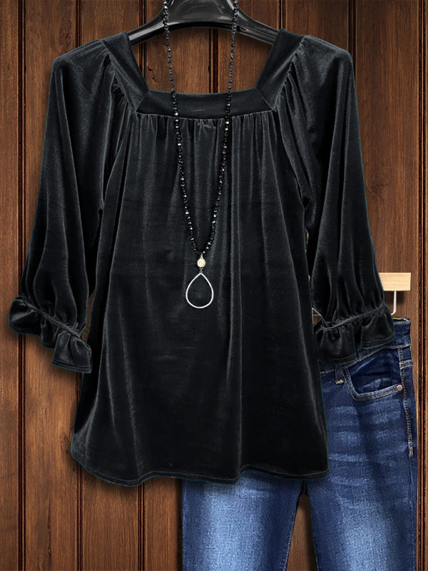 LOVINGLY YOURS WOVEN TOP