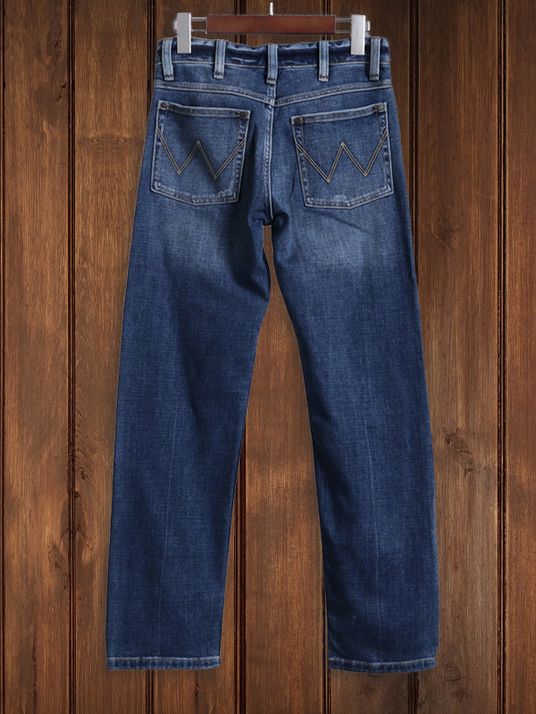 Blue Washed Denim Jeans